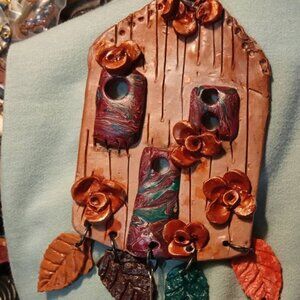 CUTE HAND MADE CLAY HOUSE